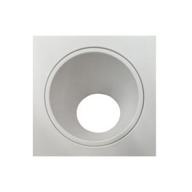 M6902  Brandon Recessed Downlight Square 1 Light Matt White